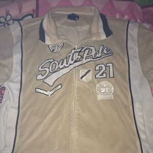 XL Vintage Y2K Letterman Style South Pole Jacket